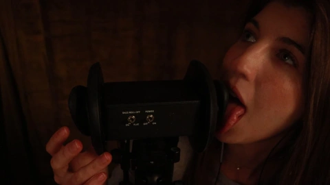 ASMR Ear Licks with FrivolousFox (Exclusive Clip)